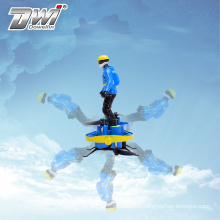 DWI Dowellin Parachute Skateboard Drone Flying Radio Control Toy with New Design